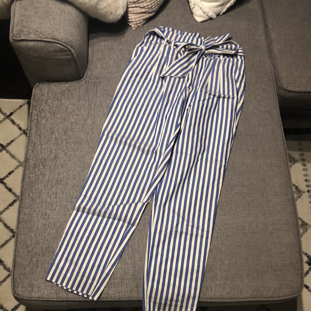 Zara Striped Trousers